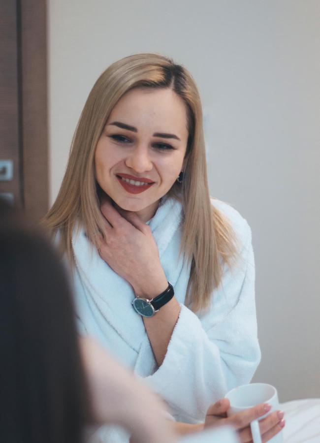 Arena Summit Apart Hotel Kiev Bagian luar foto